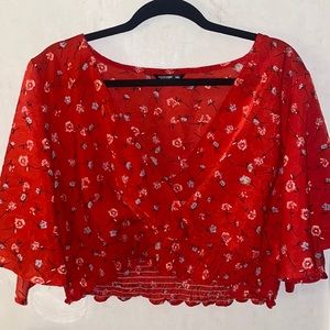 Very cute red set from SHEIN